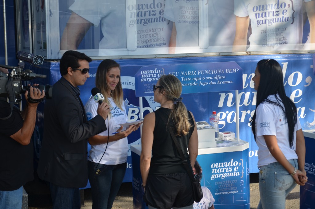 Campanha "Ouvido, Nariz e Garganta: cuide e viva melhor" Curitiba