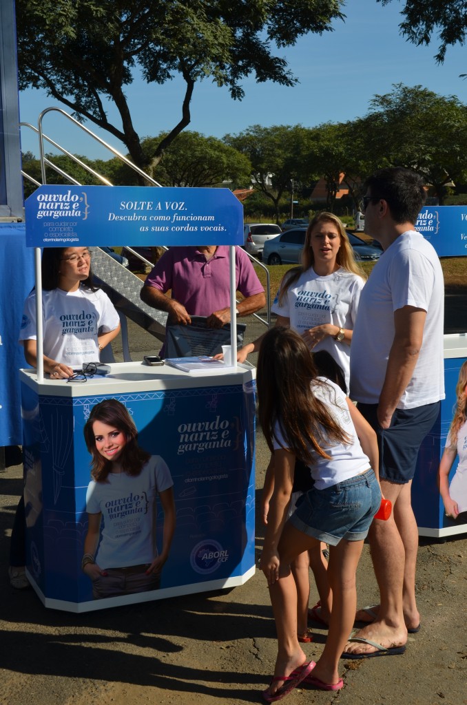 Campanha "Ouvido, Nariz e Garganta: cuide e viva melhor" Curitiba