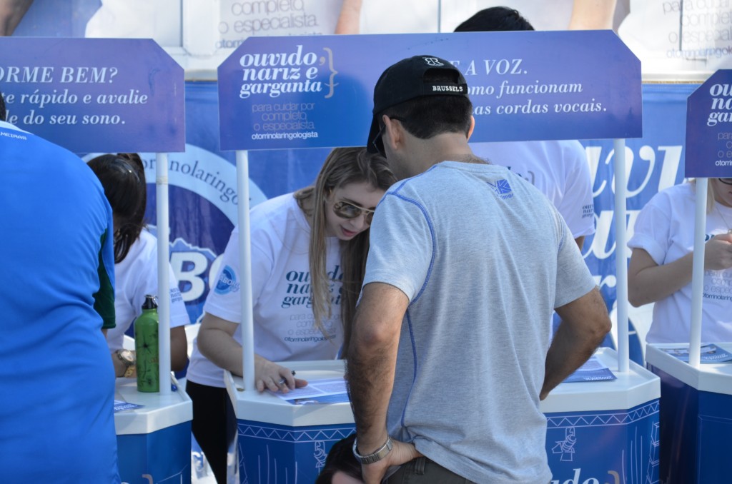 Campanha "Ouvido, Nariz e Garganta: cuide e viva melhor" Curitiba